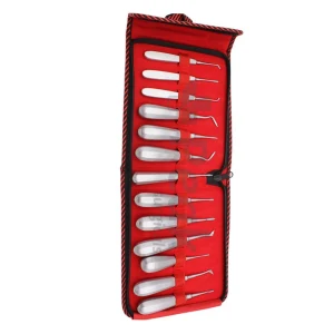 Dental Tooth Elevator Set for 13-Piece Root Luxation and Apex Retrieval image 2