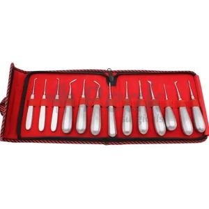 Dental Tooth Elevator Set for 13-Piece Root Luxation and Apex Retrieval image 3