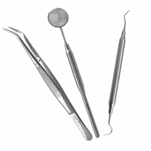 Diagnostic Instruments Double Ended Explorer Hollow Handle Mirror