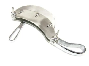 Double Bladed Adjustable Spinal Saw Fixed Back Autopsy Instrument image 2
