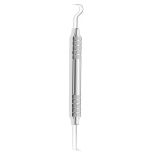 Explorer Shepherds Hook with Curved Dental Diagnostic Working Ends image 2