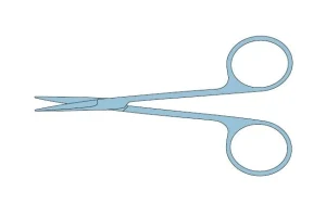 Eye Scissors Straight Fine Tip Surgical Scissors Stainless Steel