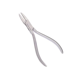 Flat Nose Pliers with Serrated Flat Jaws for Orthopedic Wire Handling image 3