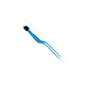 Gerald Bayonet Irrigation Bipolar Forceps with 7.5 in irrigating tips for deep-field bipolar