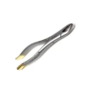 Gold Handle Clinic Extracting Forceps for 125mm Dental Exodontia image 2