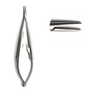 Graefe Eye Dressing Iris Forceps for Precision Ophthalmic Handling image 3