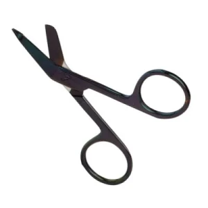 Gun Metal Coated Bandage Scissors for Safe Dressing Removal image 3