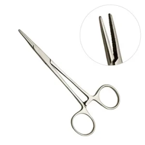 Hartman Hemostatic Forceps 3 1/2" Stainless Steel Surgical Instrument image 2