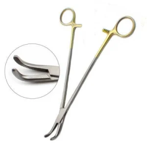 Heaney Needle Holder Tungsten Carbide Curved 26cm image 2