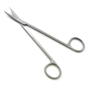 Kelly Dental Gum Scissors with 6 1/4in Curved or Straight Gingival Blades