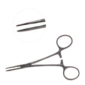Kelly Hemostatic Forceps Curved 5.5" Color Coated