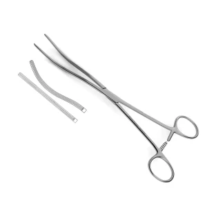 Kocher Clamp Forceps Longitudinal serrations image 2