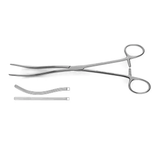 Kocher Clamp Forceps Longitudinal serrations image 3
