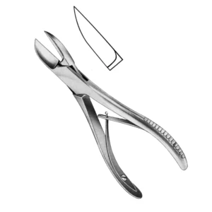 Liston Bone Cutting Forceps 17cm Straight Standard Pattern