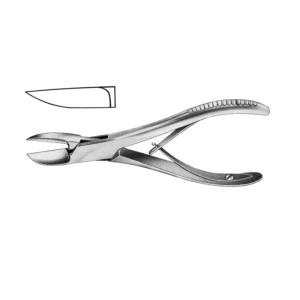 Liston Bone Cutting Forceps 17cm Straight Standard Pattern image 3