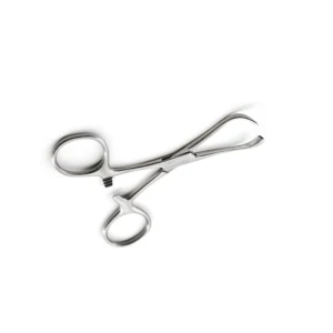Lorna Non-Perforated Towel Clamp with Flat Wide Jaws