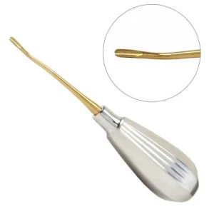 Luxating Elevator Micro Serrated Small Stubby Handle image 3