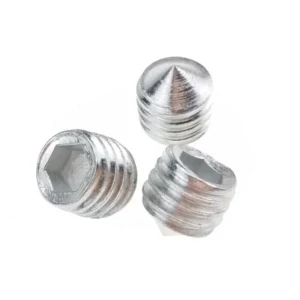 M4 Hexagon Socket Grub Screws with Cone Point for Headless Set Fastening image 3