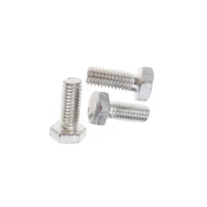 M6 Standard Hex Cap Screws DIN 933 with Hex Head for Mechanical Fastening