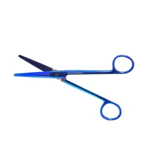 Mayo Dissecting Scissors Straight 6 3/4" Color Coated image 2