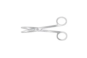 Mayo Post Mortem Scissors 5.5" (139mm) Straight Round Point Autopsy Instrument