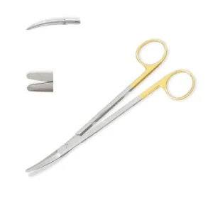 Mayo Stille Scissors Curved Tungsten Carbide for Surgical Tissue Cutting image 2