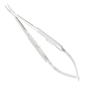 ?MicroSurgical Needle Holder Curved Jaws image 2