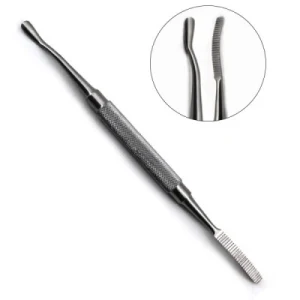Miller Bone File Double Ended Serrated image 2