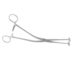 Millin T-shaped Angled Forceps for 9 1/2 Inch Prostate Tissue Control image 2