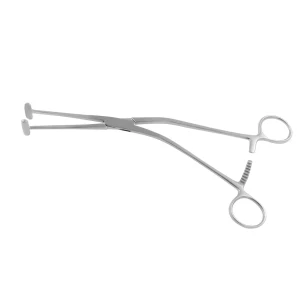 Millin T-shaped Angled Forceps for 9 1/2 Inch Prostate Tissue Control image 3