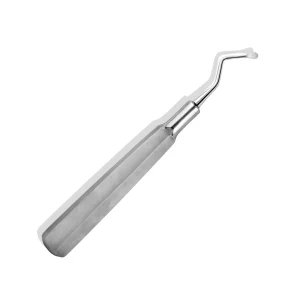 Molt Bone Curette with 2.9mm Angled Spoon Tip for Alveolar Socket Curettage image 2
