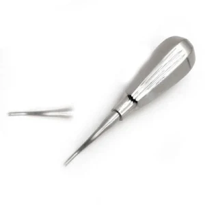 Notched Elevator Backward Veterinary Dental Extraction Instrument image 2