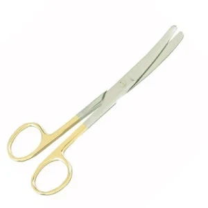 Operating Scissors Blunt Blunt Curved Tungsten Carbide Surgical Instrument