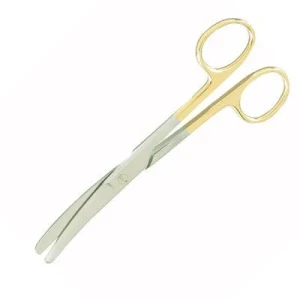 Operating Scissors Blunt Blunt Curved Tungsten Carbide Surgical Instrument image 2