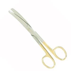 Operating Scissors Blunt Blunt Curved Tungsten Carbide Surgical Instrument image 3