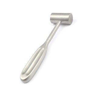 Orthopedic Surgical Mallet 17cm Small Solid Head 100g 20mm Diameter