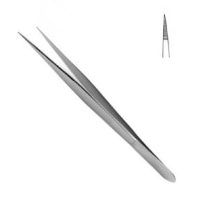 Plain Splinter Forceps Precision Thumb Forceps image 3