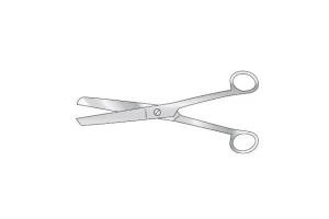 Post Mortem Scissors Straight 8" (203mm) Sharp/Sharp Autopsy Instrument