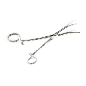 Rochester Carmalt Forceps Curved with Textured Jaws image 2