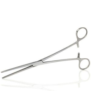 Rochester Pean Forceps Straight with Fully Serrated Jaws image 2