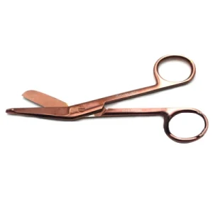 Rose Gold Color Coated Bandage Scissors image 3