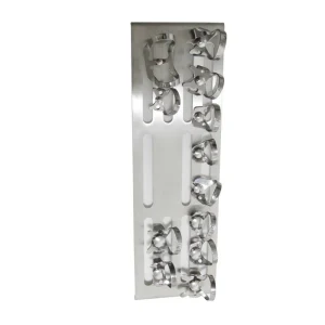 Rubber Dam Clamps with Holder for Dental Isolation Procedures
