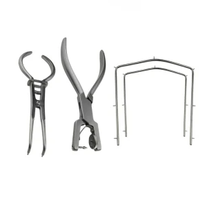 Rubber Dam Kit 4pcs for Adult and Pediatric Rubber Dam Isolation