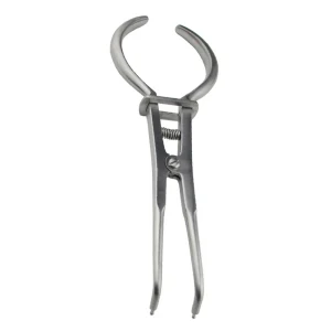 Rubber Dam Stock Forceps 17cm for Dental Clamp Placement