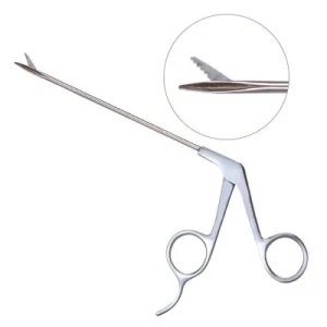 Scissor Serrated Tooth Straight Tip 3.4mm Straight Shaft image 3