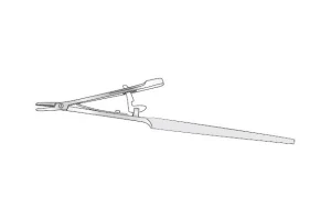 Silcock / Castroviejo Needle Holder Tungsten Carbide Jaws with Catch