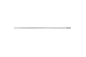 Silver Plated Probe 6" (152mm) With Eye Stainless Steel Surgical Instrument