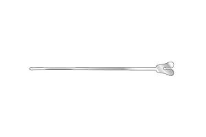 Silver Probe Stainless Steel 6" (152mm) Fish Tail Surgical Instrument