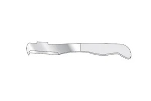 Spinal Chisel with Locating Point Stainless Steel Surgical Instrument