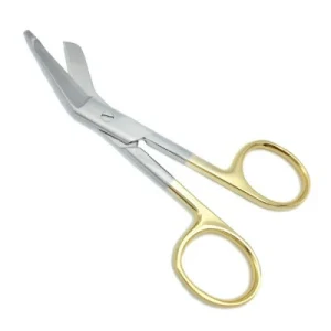 TC Lister Bandage Scissors Angled Tungsten Carbide Surgical Instrument